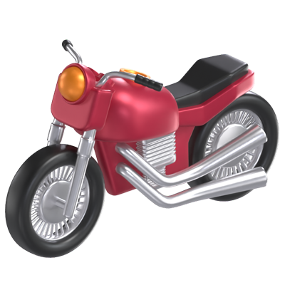 Motorbike 3D Model 3D Graphic