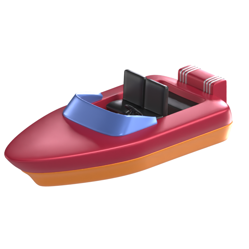 Speedboat 3D Model 3D Graphic