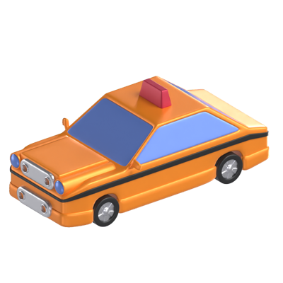 taxi modelo 3d 3D Graphic