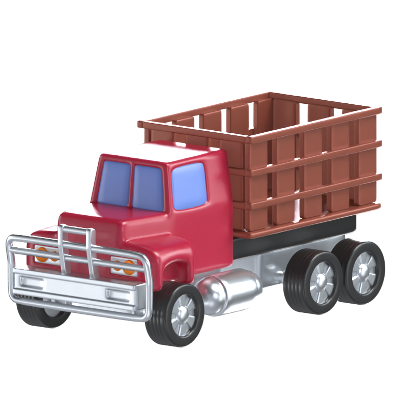 Dump Truck 3D Model 3D Graphic