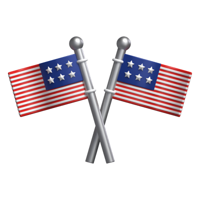 United States Flag 3D Model 3D Graphic