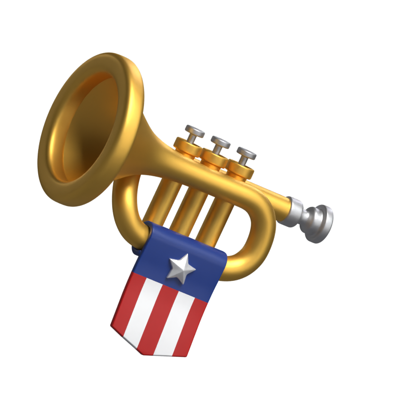 Trumpet 3D Model