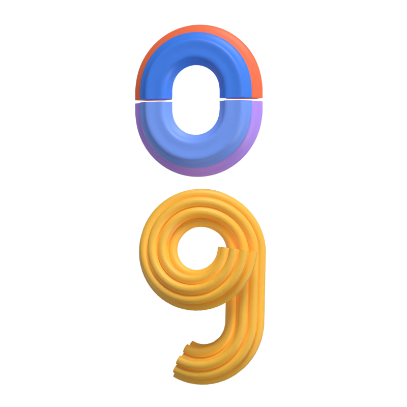 Semicolon Symbol 3D Model