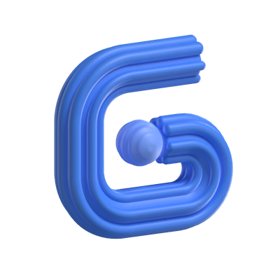 G Letter 3D Model 3D Graphic