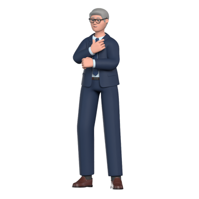 Patrick Finance Expert 3D Character 3D Graphic