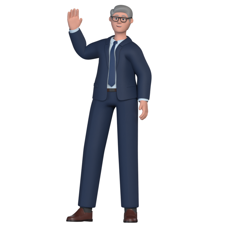 Patrick Finanzexperte 3D Charakter 3D Graphic