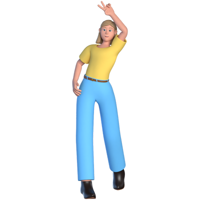 Alice Marketer 3D Charakter 3D Graphic