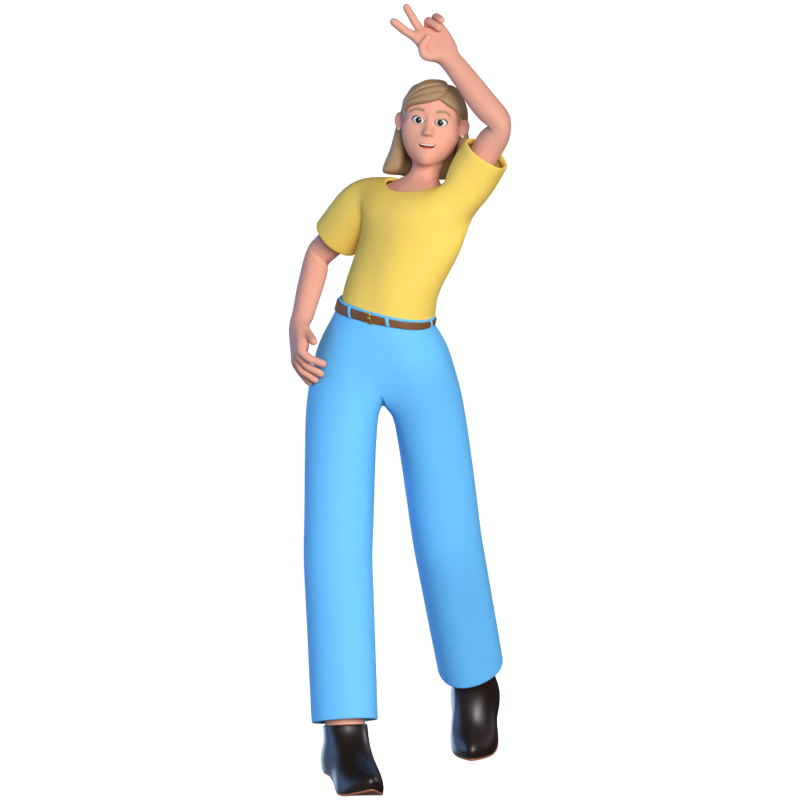 Alice Marketer 3D Character 3D Graphic