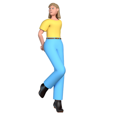 Alice Marketer 3D Charakter 3D Graphic