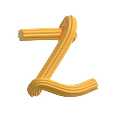 Z Letter 3D Model 3D Graphic