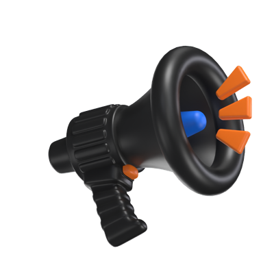 Megaphone 3D Model 3D Graphic