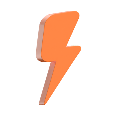 Lightning 3D Model 3D Graphic