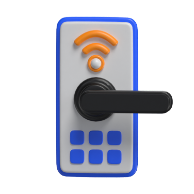 Smart Lock Modelo 3D 3D Graphic