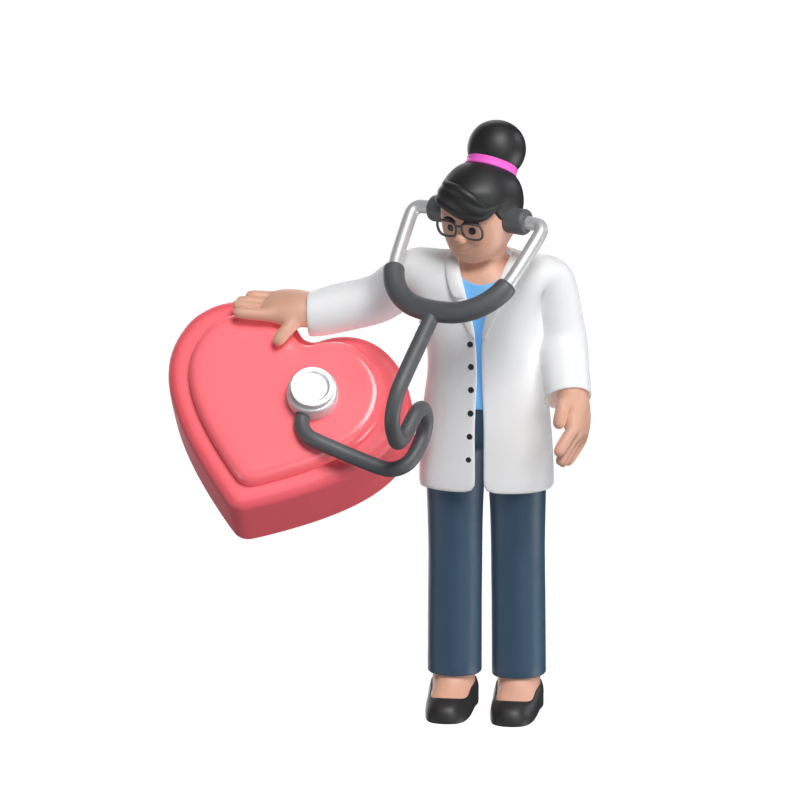 Medical Treatment 3D Illustration