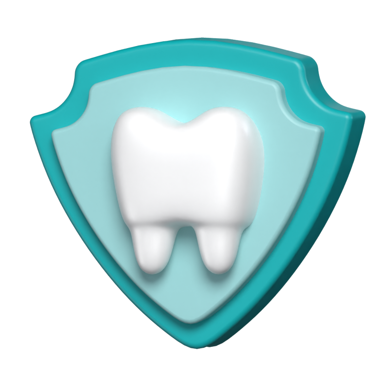 Seguro dental 3D Graphic