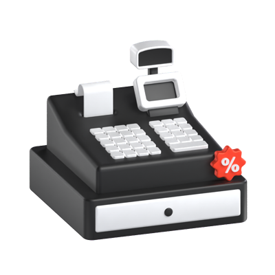 Cash Register 3D Model 3D Graphic