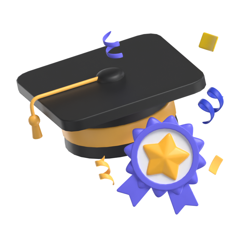 Graduation Celebration 3D Model