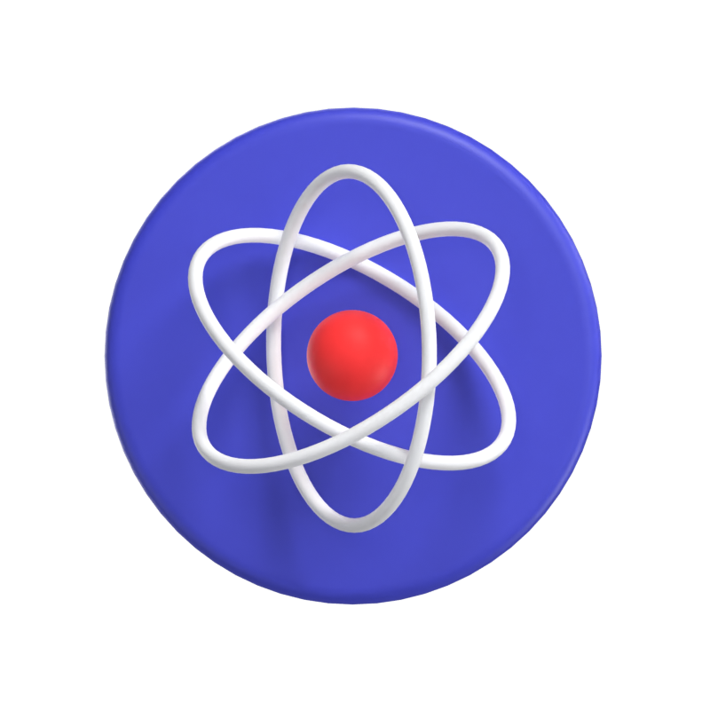 Atom 3D-Modell 3D Graphic