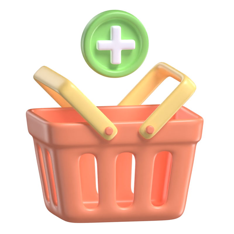 Add To Basket 3D Model