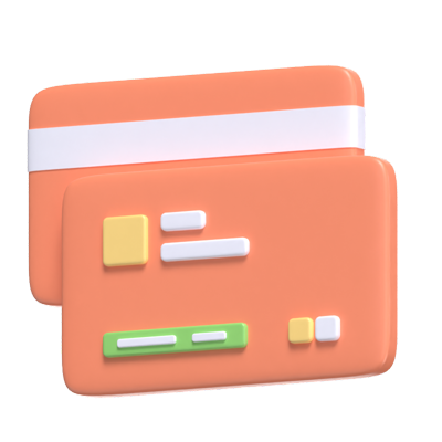 Card Payment 3D Model 3D Graphic