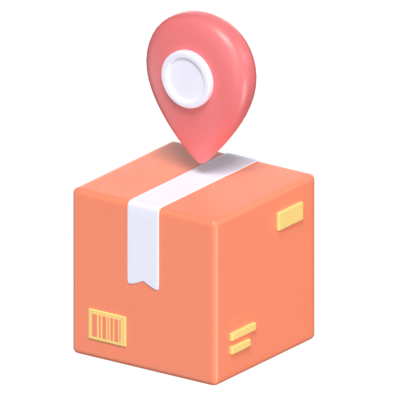 Delivery Location 3D Model 3D Graphic