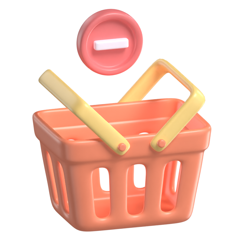 Remove From Basket 3D Model