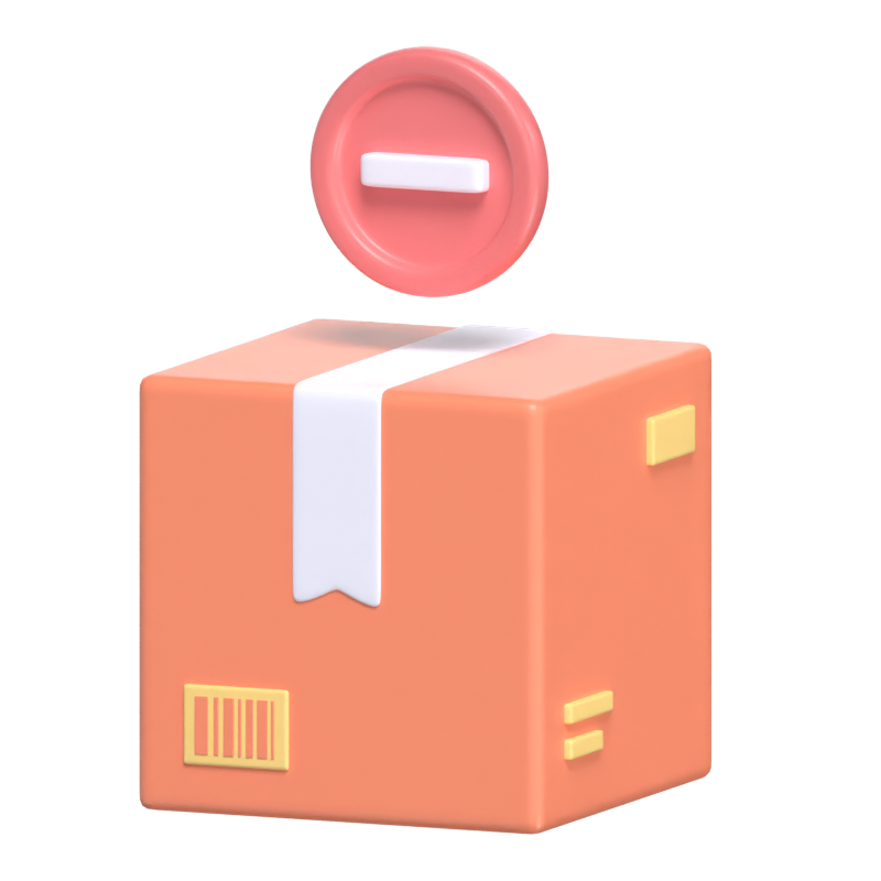 Remove From Box 3D Model 3D Graphic