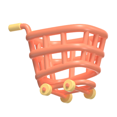 Shopping Cart 3D Model 3D Graphic