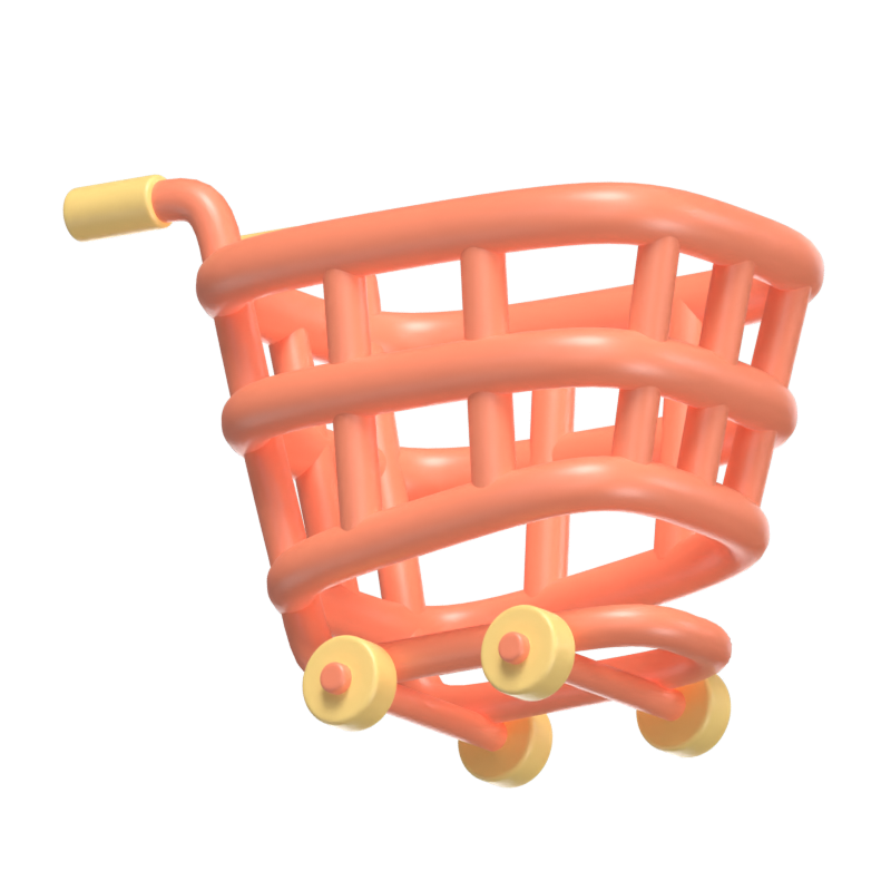 Shopping Cart 3D Model