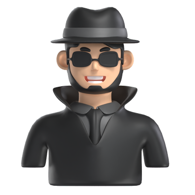 Detective Avatar 3D Model 3D Graphic