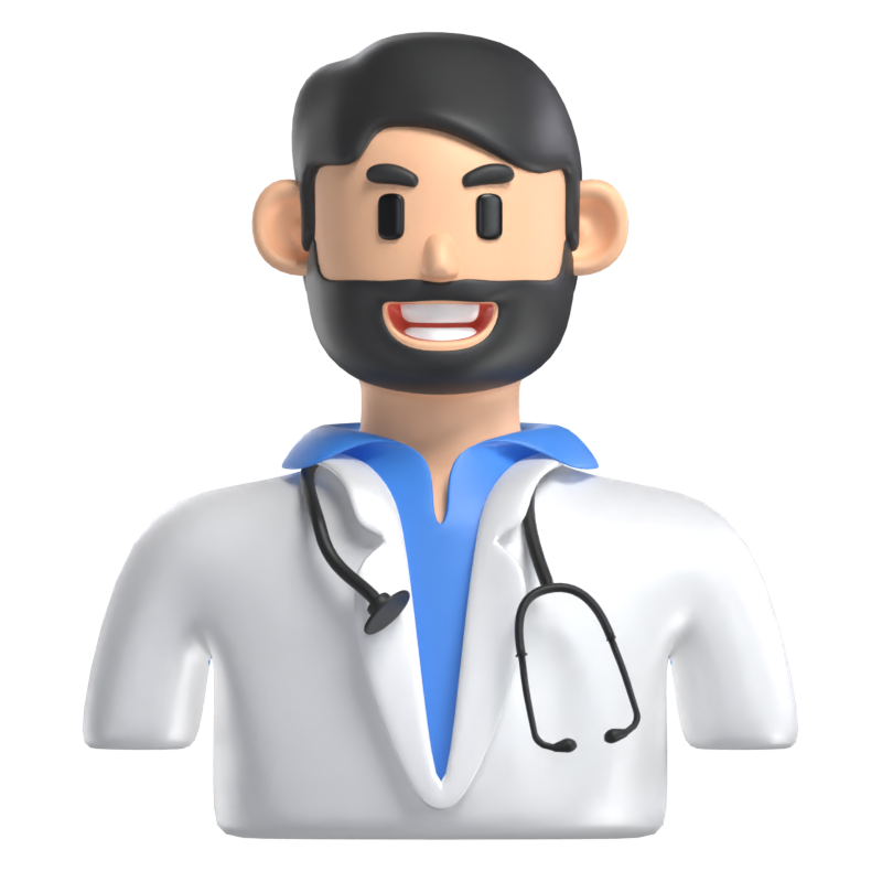 Doktor Avatar 3D Modell 3D Graphic