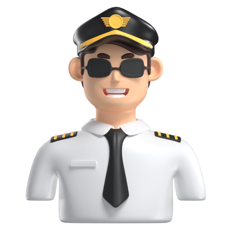 Pilot Avatar 3D Model 3D Graphic