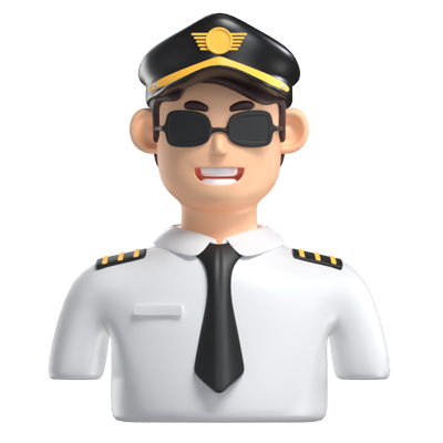 Pilot Avatar 3D Modell 3D Graphic