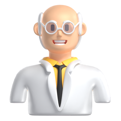 professor avatar 3d modell 3D Graphic