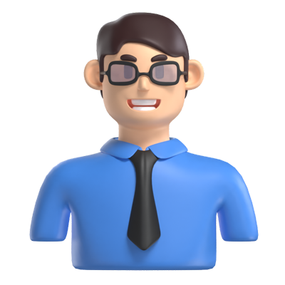 lehrer avatar 3d modell 3D Graphic