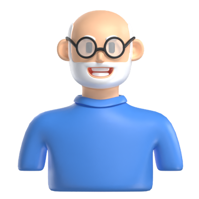 Old Man Avatar 3D Model 3D Graphic