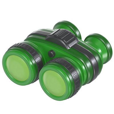 Modelo binocular 3D 3D Graphic