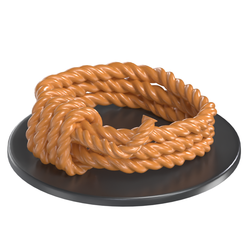 Camping Rope 3D Model 3D Graphic