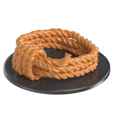 Camping Rope 3D Model 3D Graphic