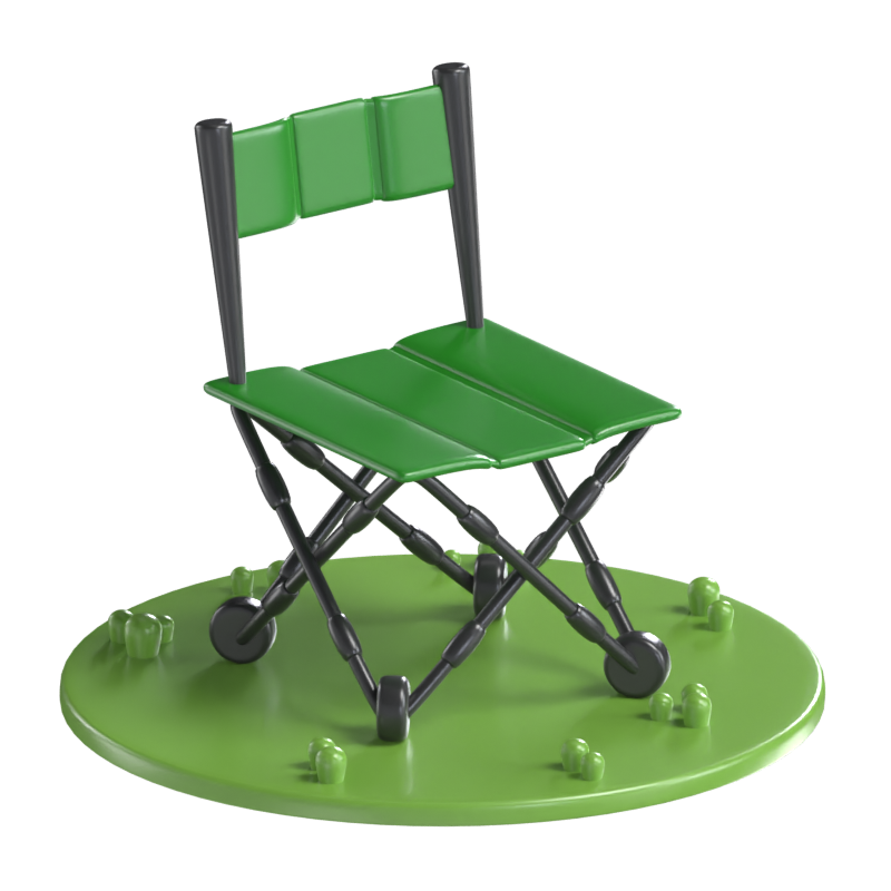 Folding Chair 3D Model 3D Graphic