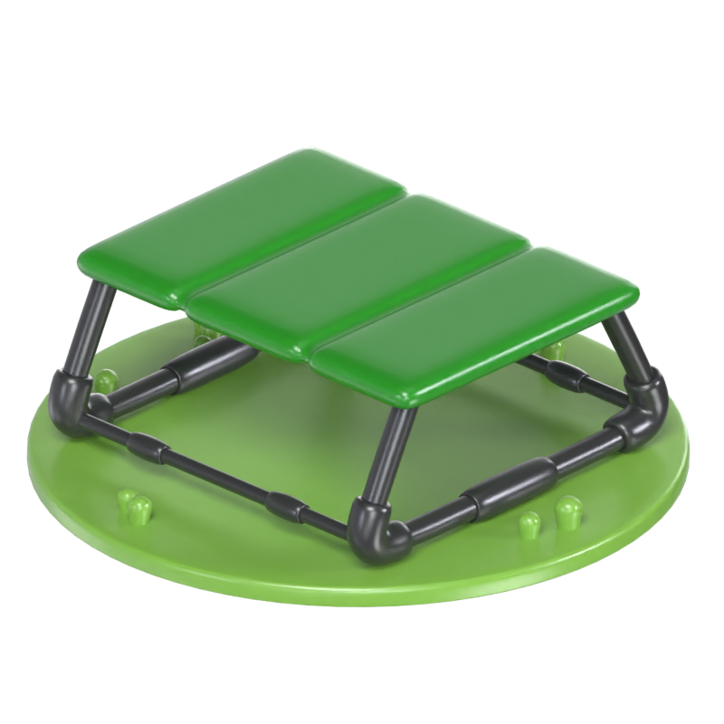 Folding Table 3D Model