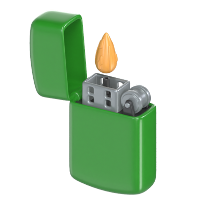 Lighter 3D Model 3D Graphic