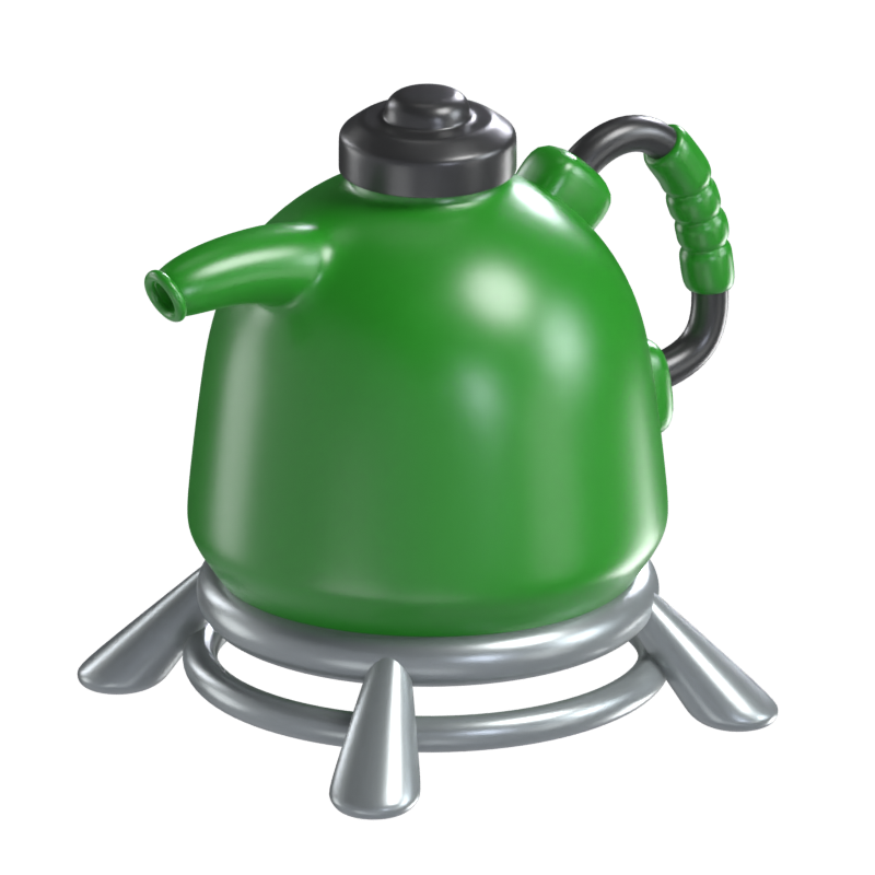 Kettle 3D Model 3D Graphic