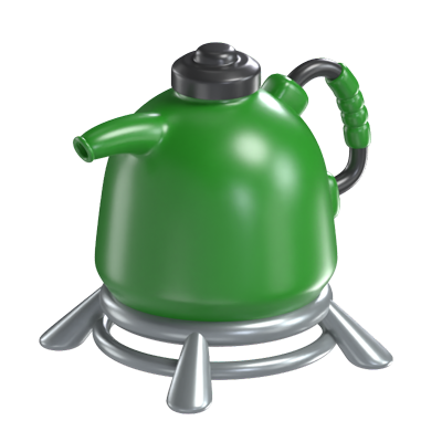 Kettle 3D Model 3D Graphic