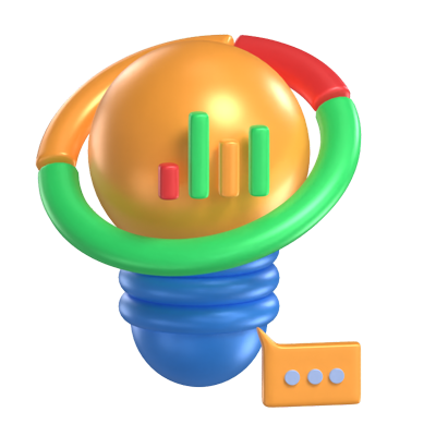 modelo 3d de infográfico 3D Graphic