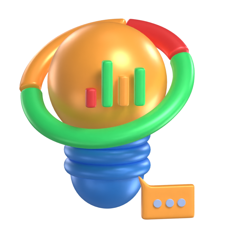 Infografik 3D-Modell 3D Graphic