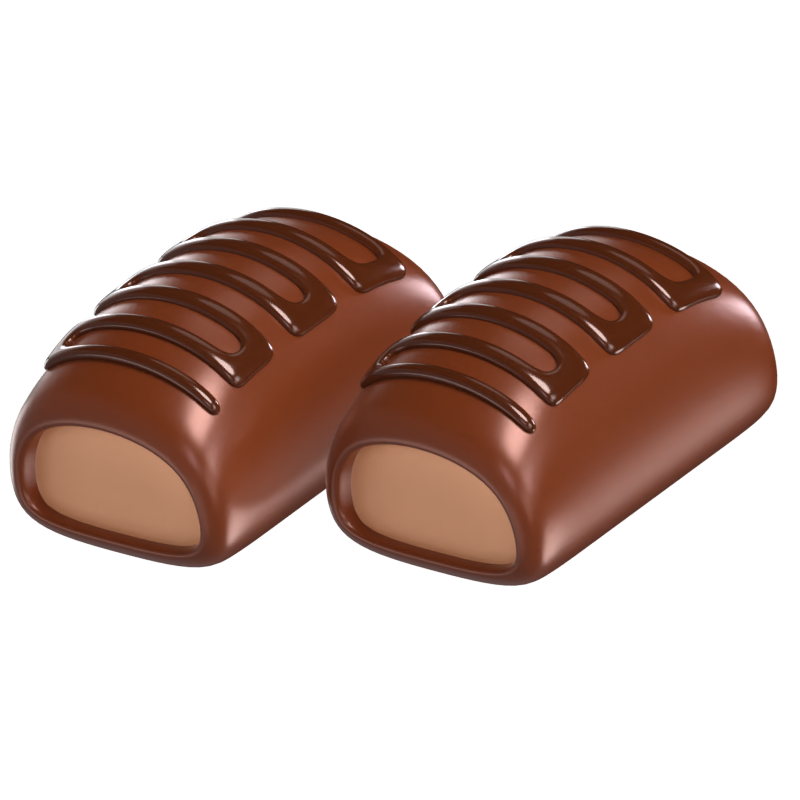 Schoko-Bonbons 3D Modell