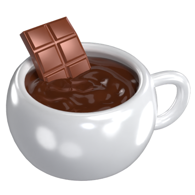 Taza de chocolate Modelo 3D 3D Graphic