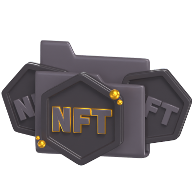 nftフォルダー3dモデル 3D Graphic