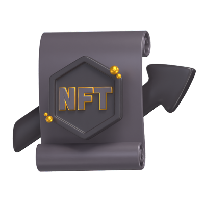 NFT Growth 3D Model 3D Graphic